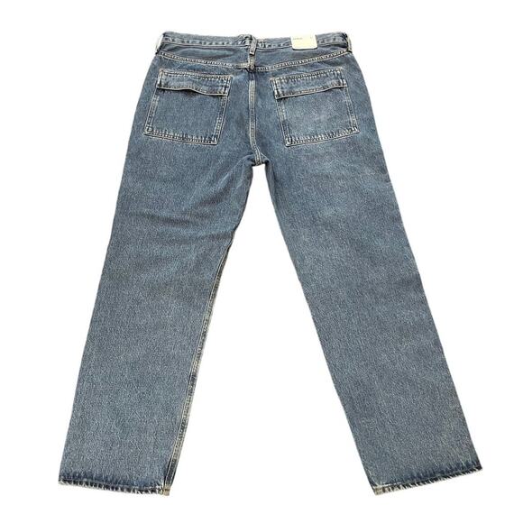 Agolde Cooper Cargo Jeans in Regulation Size 31 High Rise Straight Leg NWT - Picture 5 of 8